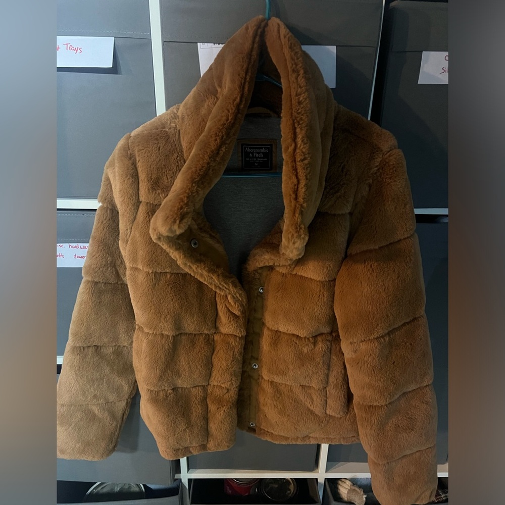 Abercrombie fur coat